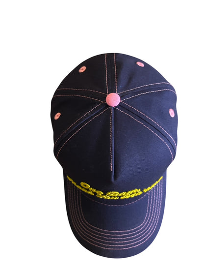 bird  bam navy mahjong hat top view