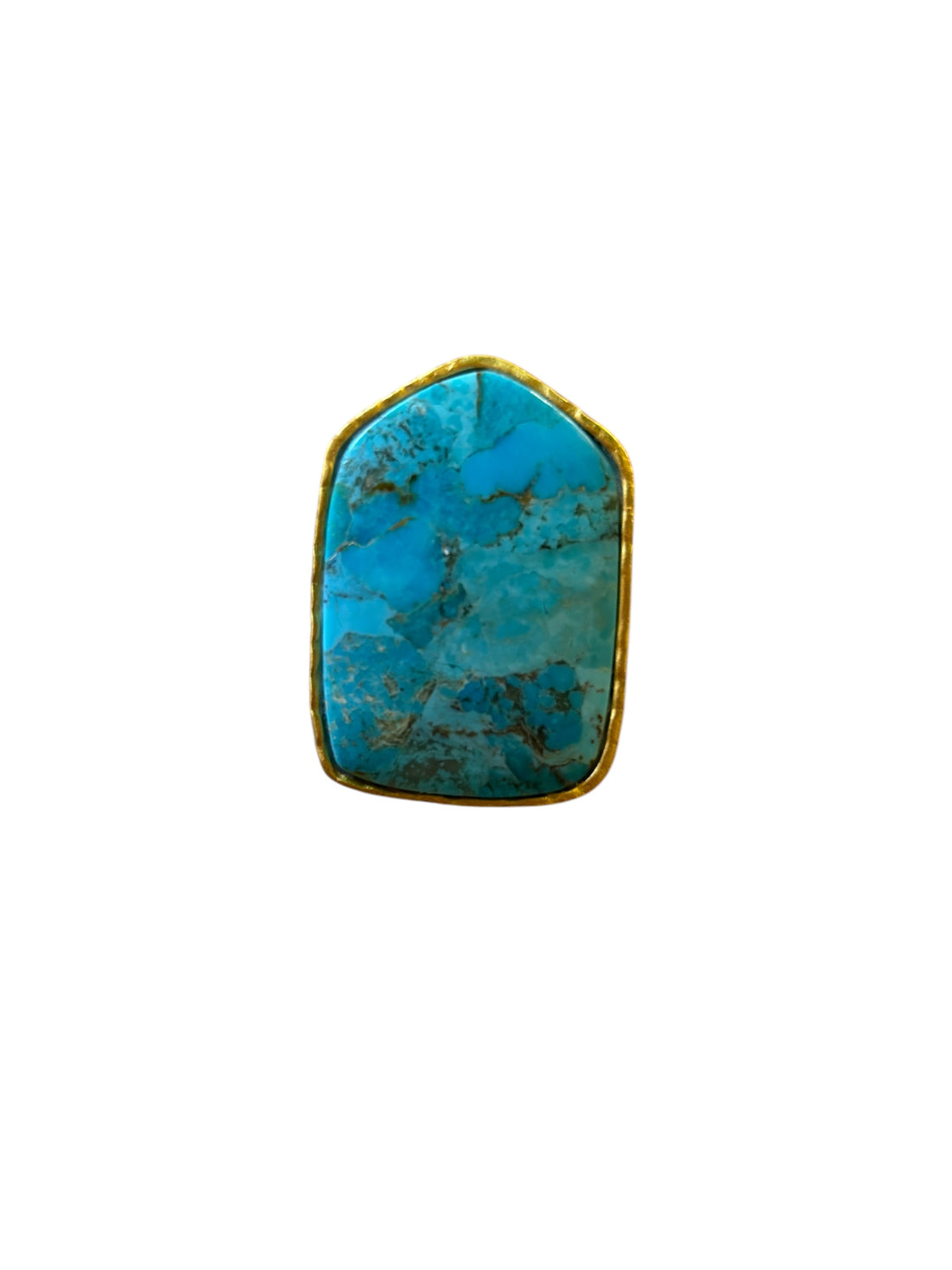 Shield Ring - Turquoise